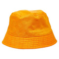 Bottega Veneta Intrecciato Jacquard Bucket Hat S Orange