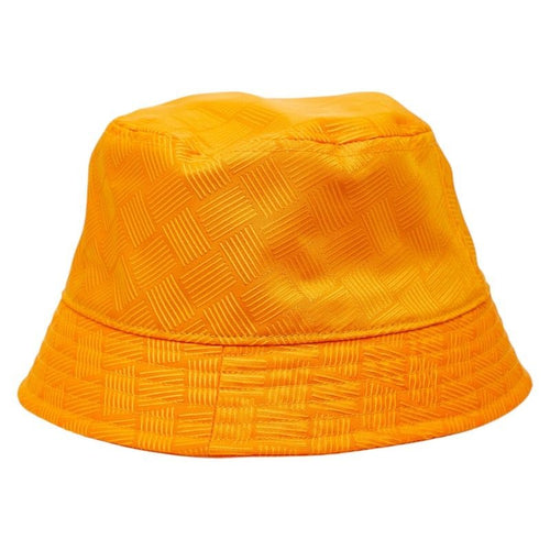 Bottega Veneta Intrecciato Jacquard Bucket Hat S Orange