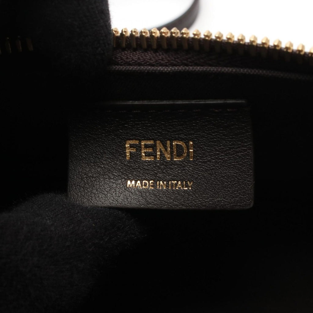 Fendi Handbag Zucca Gl7 Brown Canvas Leather 2-Way Shoulder Bag — view 4