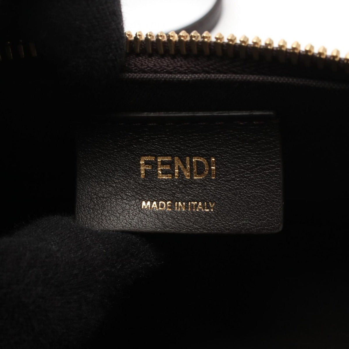 Fendi Handbag Zucca Gl7 Brown Canvas Leather 2-Way Shoulder Bag — view 4