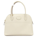 Hermes 2-Way Bag Bolide 27 Veau Epsom Craie Gold Ivory Handbag Shoulder