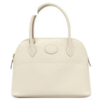 Hermes 2-Way Bag Bolide 27 Veau Epsom Craie Gold Ivory Handbag Shoulder
