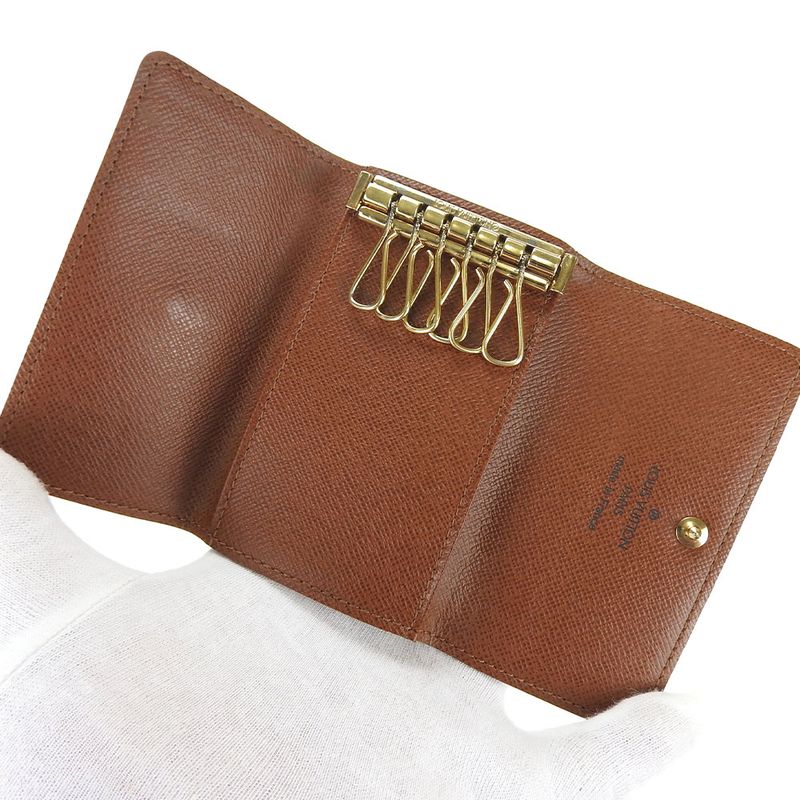 Louis Vuitton Key Case Multicles 6 Brown — view 4