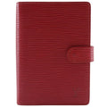 Louis Vuitton Agenda PM Epi Leather Castilian Red Notebook Cover