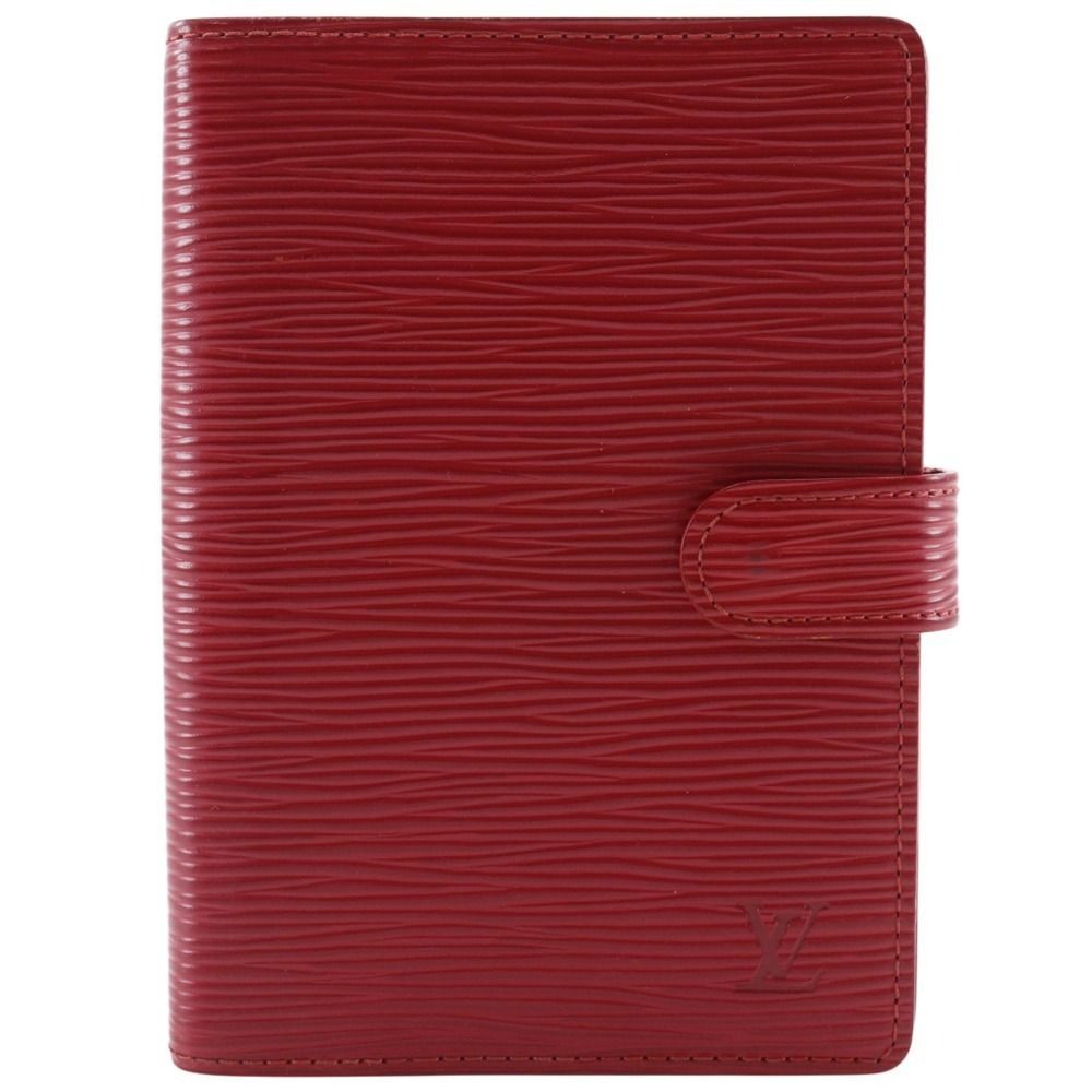Louis Vuitton Agenda PM Epi Leather Castilian Red Notebook Cover