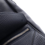 Hermes Handbag Warago Cabin 35 Breunuit Leather Blue Nuit Navy — view 7