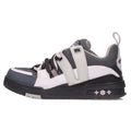 Louis Vuitton LV Skate Line Leather Fabric Sneakers 6.5