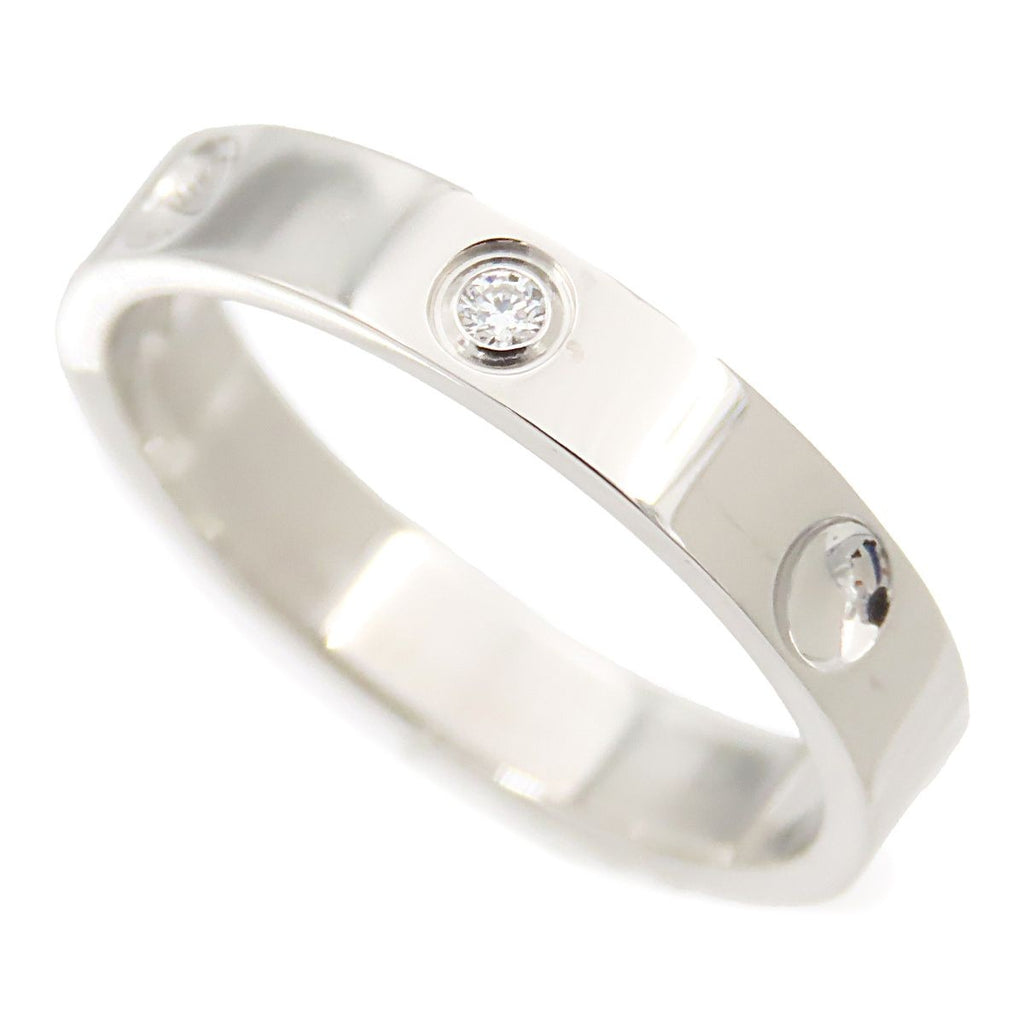 Louis Vuitton Alliance Empreinte Ring Platinum Diamond
