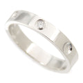 Louis Vuitton Alliance Empreinte Ring Platinum Diamond