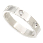 Louis Vuitton Alliance Empreinte Ring Platinum Diamond