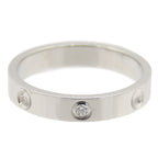Louis Vuitton Alliance Empreinte Ring Platinum Diamond — view 2