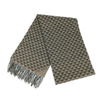 Prada Scarf Double Symbole Symbol 2 Fs056 Antracite Grey