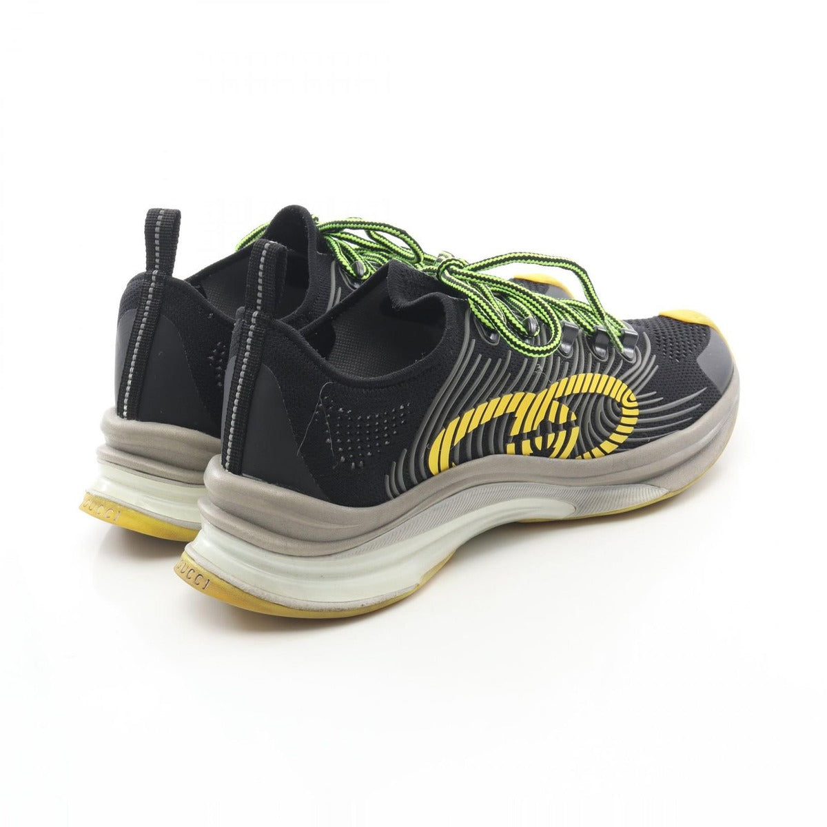 Gucci Sneakers Interlocking Black — view 2