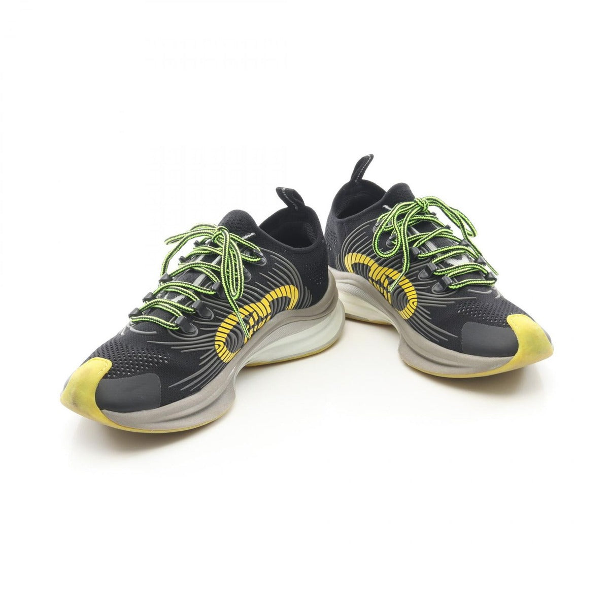 Gucci Sneakers Interlocking Black — view 3