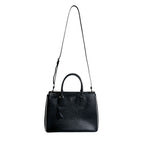 Prada 1 Ba274 2-Way Bag Saffiano Tote Black — view 2