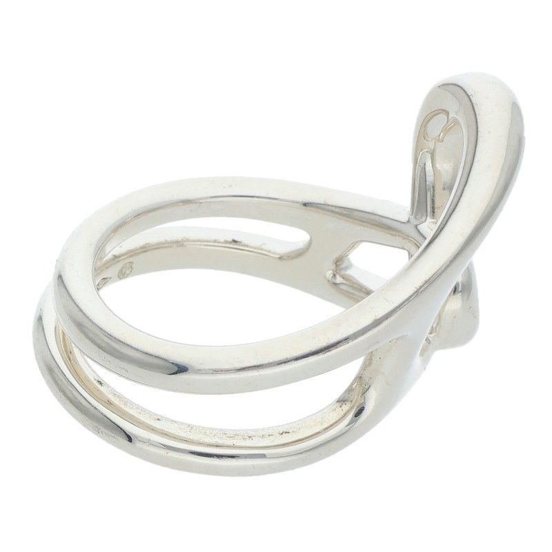 Hermes Chaine Dancre Punk Silver Ring 53 12 — view 5