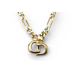 Christian Dior Necklace Vintage Logo Motif
