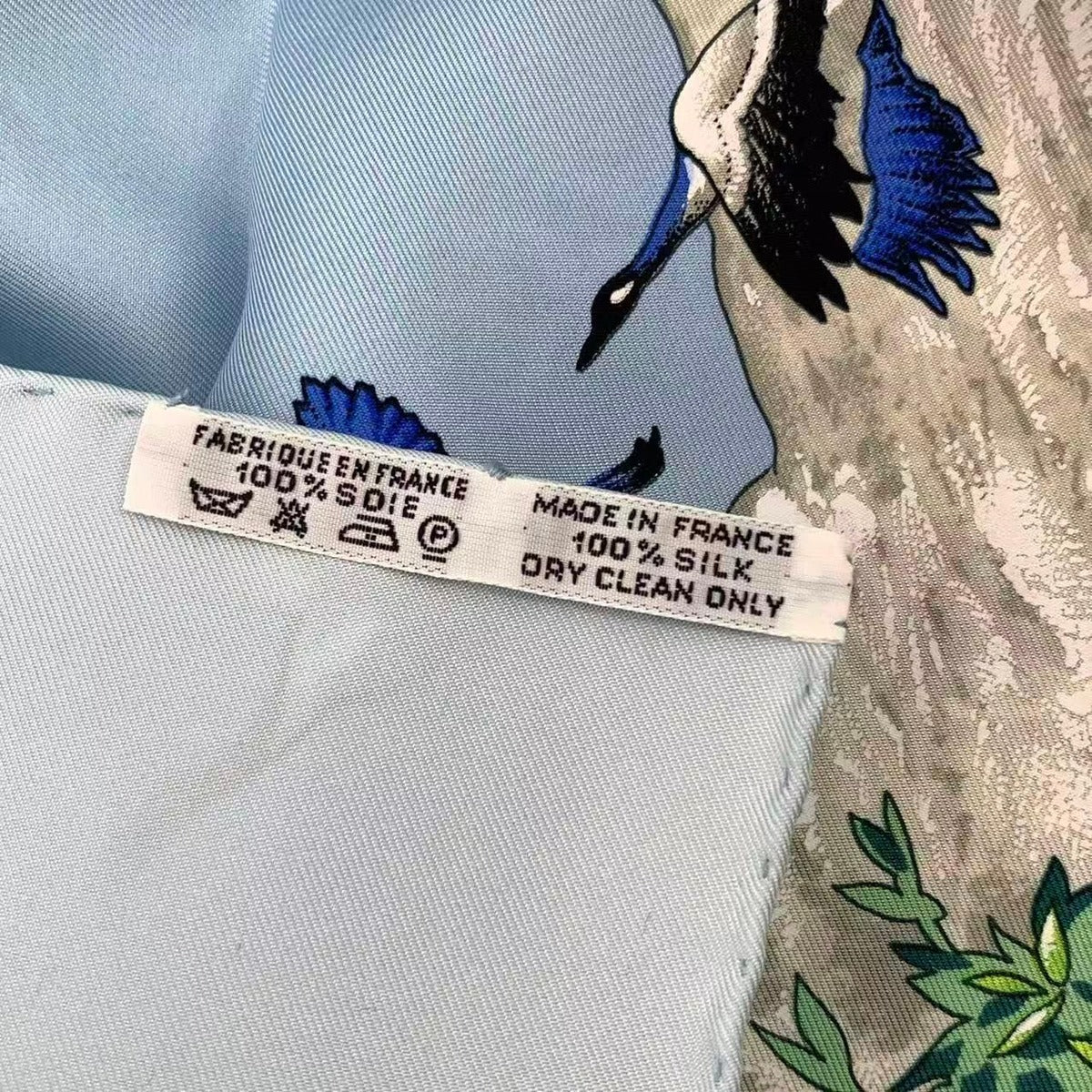 Hermes Scarf Carre 90 Silk Sichuan Blue Box — view 2
