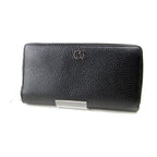 Gucci Round Zipper Long Wallet With Coin Purse Black