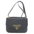 Prada Logo Shoulder Bag Saffiano