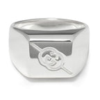 Gucci Ring Diagonal Silver — view 3