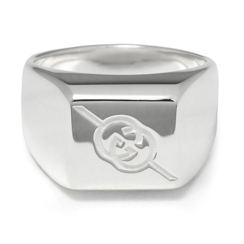 Gucci Ring Diagonal Silver — view 3