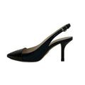 Prada Sandals 34 Dark Navy Black Leather