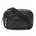 Louis Vuitton Monogram Eclipse Outdoor Pochette Shoulder Bag Crossbody Waist