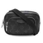 Louis Vuitton Monogram Eclipse Outdoor Pochette Shoulder Bag Crossbody Waist
