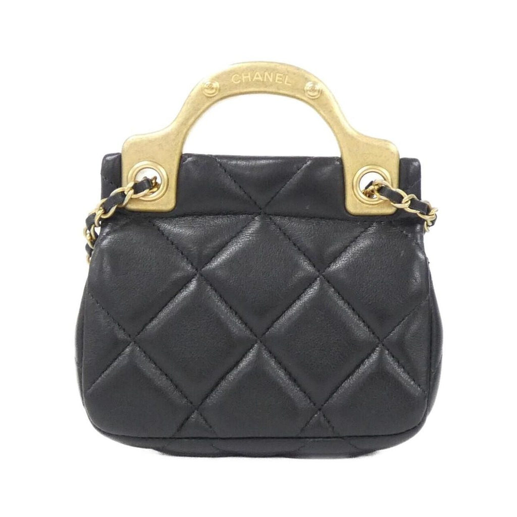 Chanel Card Case Card Holders Gold — view 2