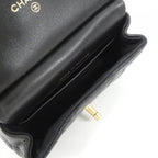 Chanel Card Case Card Holders Gold — view 6