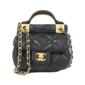 Chanel Card Case Card Holders Gold