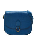 Louis Vuitton Epi Saint Cloud Crossbody Shoulder Bag Toledo Blue Leather