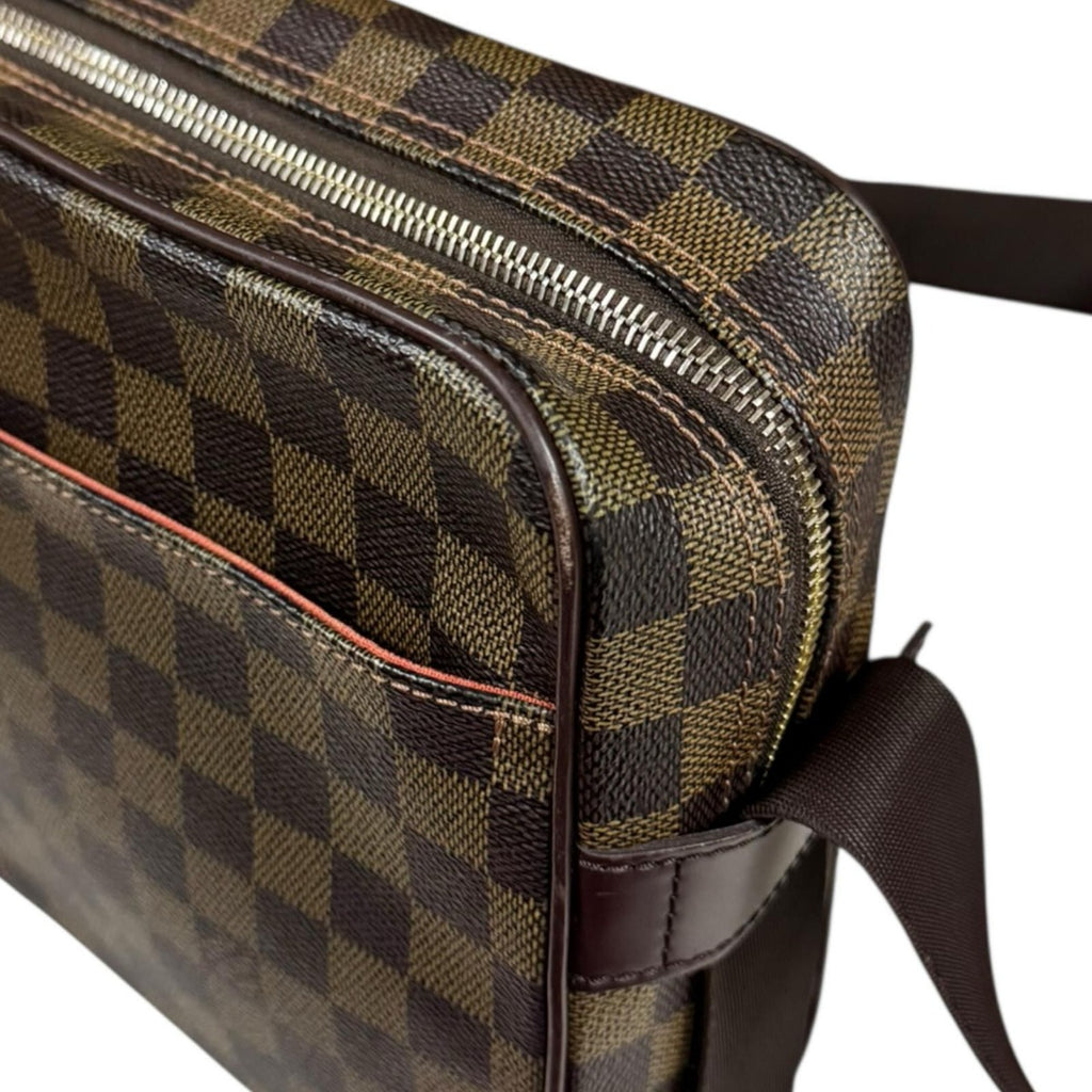 Louis Vuitton Olaf PM Damier Shoulder Bag Canvas Brown — view 7