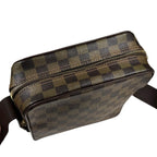Louis Vuitton Olaf PM Damier Shoulder Bag Canvas Brown — view 8
