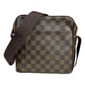 Louis Vuitton Olaf PM Damier Shoulder Bag Canvas Brown