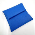 Hermes Bastia Coin Case Chevre Bleu Zanzibar