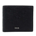 Dior Gravity Leather Bifold Wallet Black