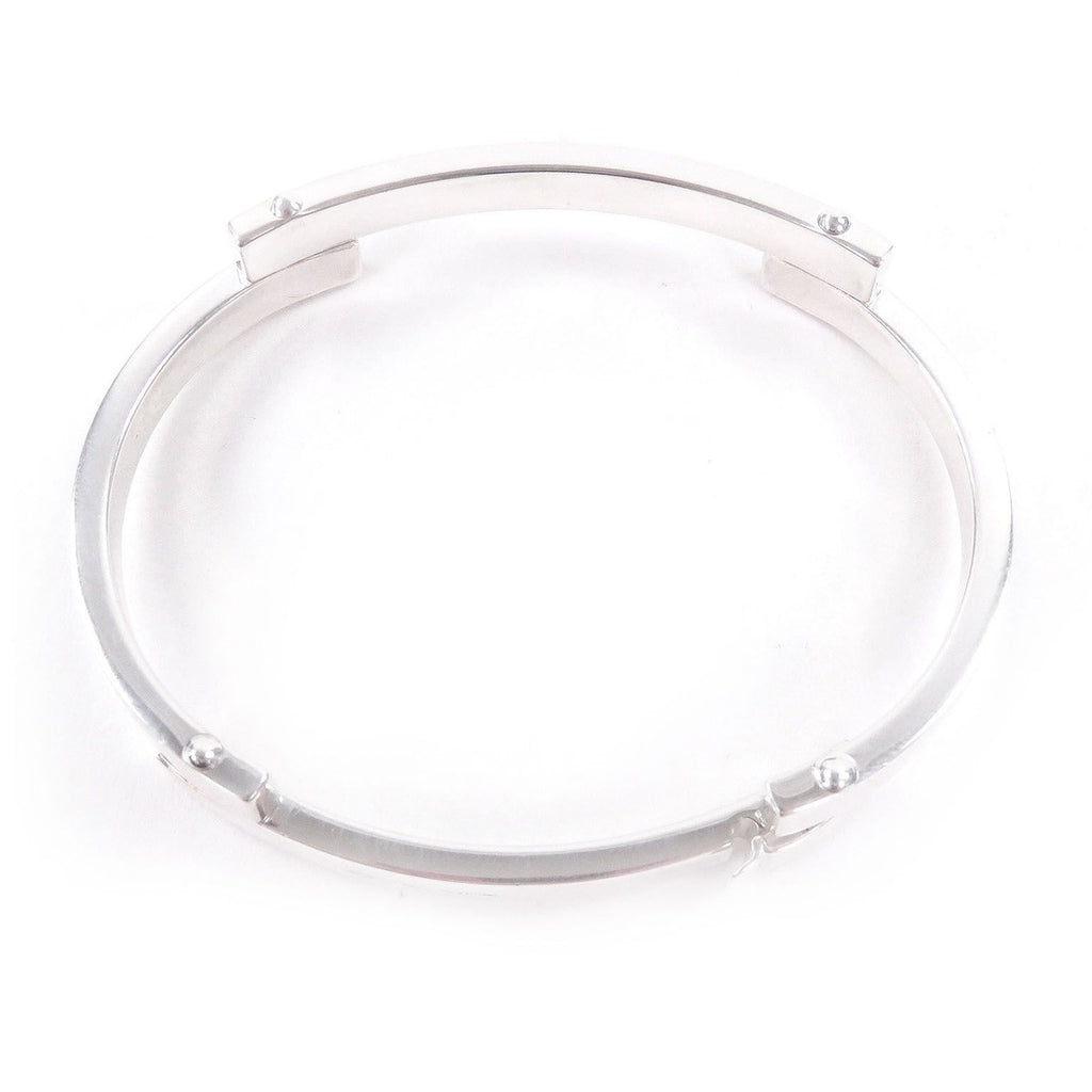 Gucci Vintage Bar Link Bangle Bracelet Silver Weight — view 2