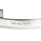 Gucci Vintage Bar Link Bangle Bracelet Silver Weight — view 5