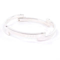 Gucci Vintage Bar Link Bangle Bracelet Silver Weight