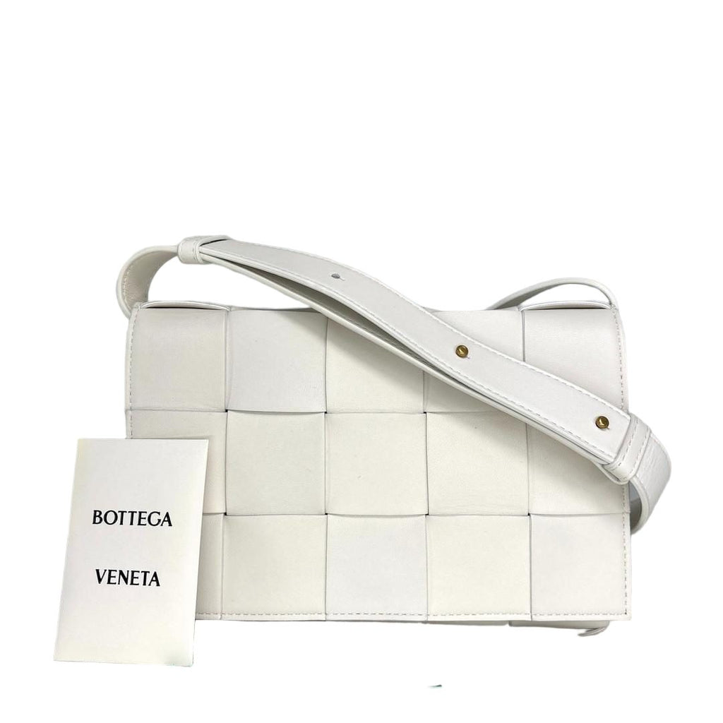 Bottega Veneta Cassette Maxi Intrecciato Shoulder Bag