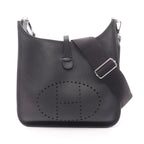 Hermes Shoulder Bag Evelyne 3 Trois PM Black Leather — view 2