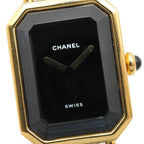 Chanel Watch Premiere M Black Leather — view 3