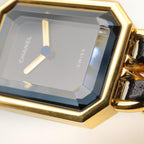 Chanel Watch Premiere M Black Leather — view 9