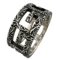 Gucci Square Silver Ring