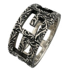 Gucci Square Silver Ring