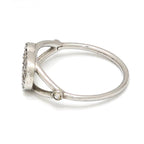 Dior Clair D Lune de Ring L White Crystal CD Signature — view 5