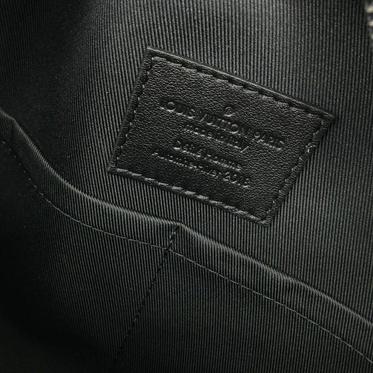Louis Vuitton Monogram Eclipse Glaze Messenger PM Shoulder Bag — view 9