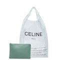 Celine Clearto Clutch Set Celadon Green Lambskin